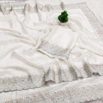 Krishnavi soft space silk Indian Sarees wholesale market