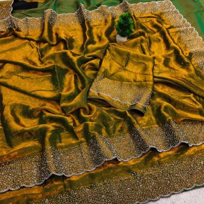 Krishnavi soft space silk Indian Sarees wholesale market