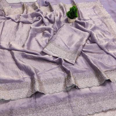 Krishnavi soft space silk Indian Sarees wholesale market