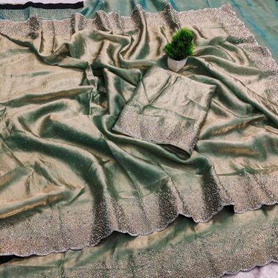 Krishnavi soft space silk Indian Sarees wholesale market
