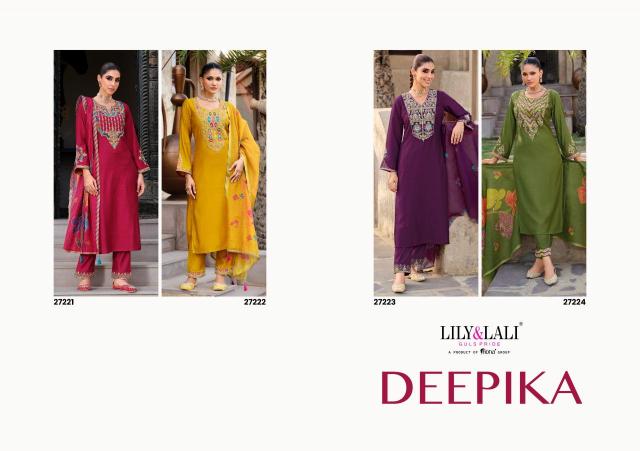 Lily & lali deepika silk 3 Kurtis manufacturer