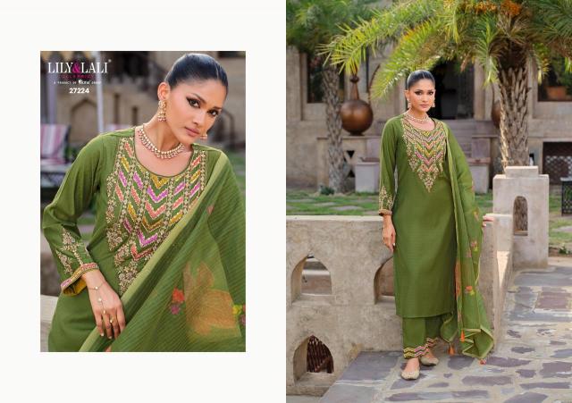 Lily & lali deepika silk 3 Kurtis manufacturer