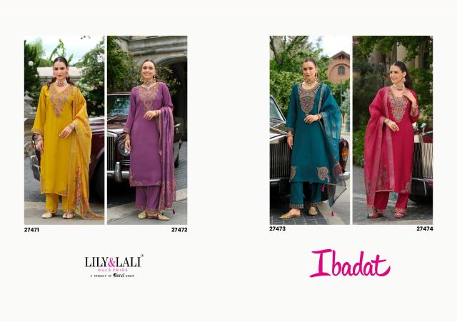 Lily & lali Ibadat 3 Wholesale kurtis in Hyderabad