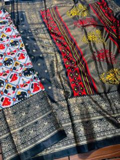 Malhar priya soft dola silk  Wholesale saree suppliers in Mumbai