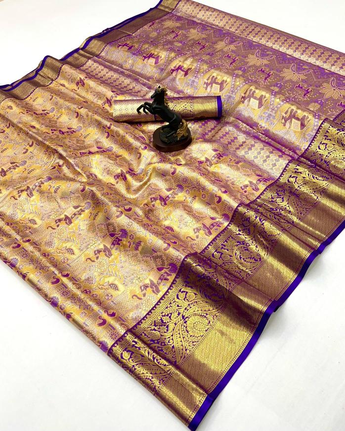 Malhar sketch-6 Wholesale Saree Market