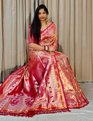 Malhar soft silk original gold Saree Wholesalers in Ahmedabad