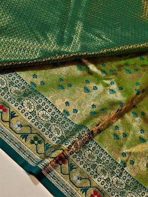 Malhar soft silk original gold Saree Wholesalers in Ahmedabad