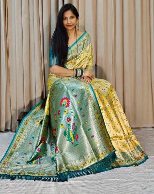 Malhar soft silk original gold Saree Wholesalers in Ahmedabad