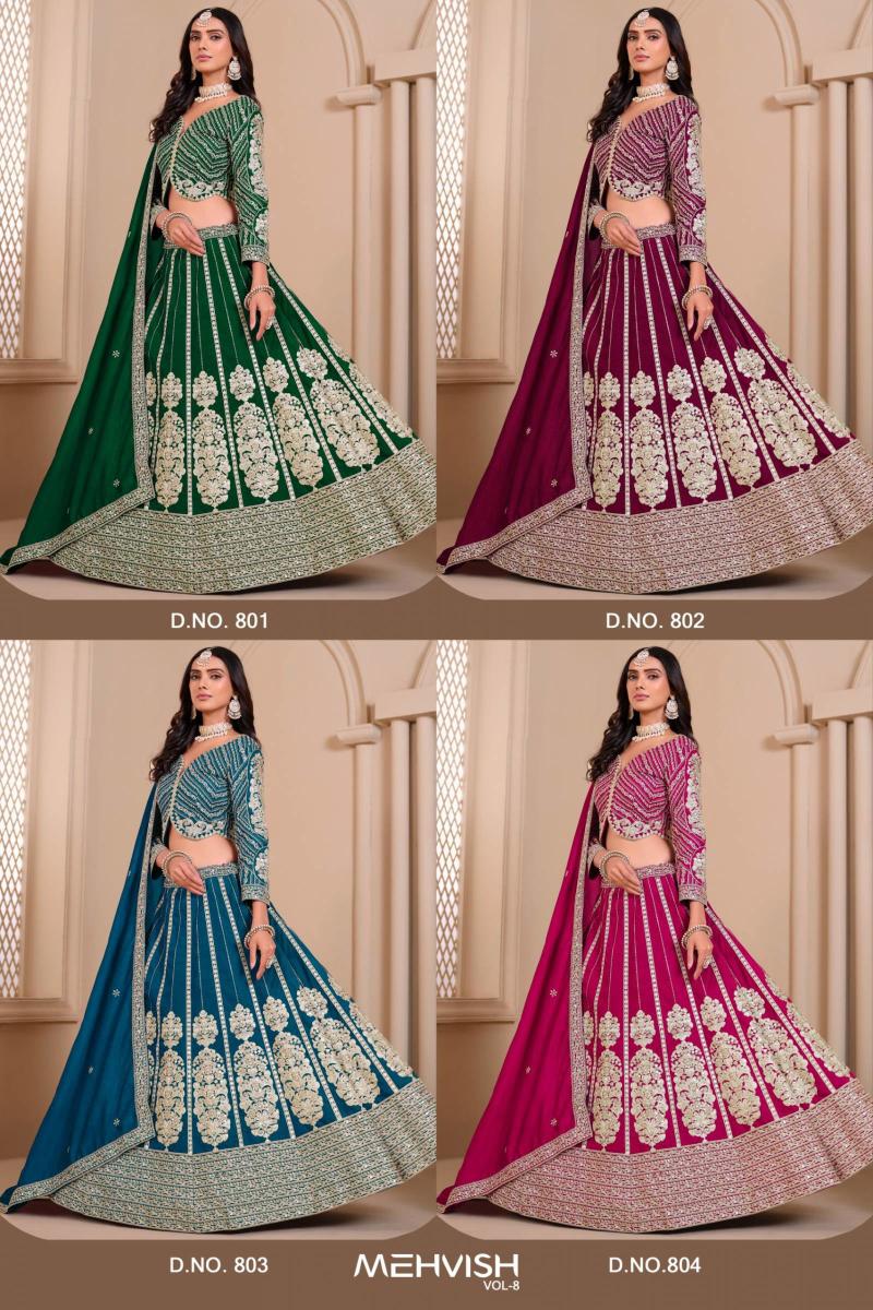 Mehvish Vol 8 Online Lehenga choli wholesale suppliers