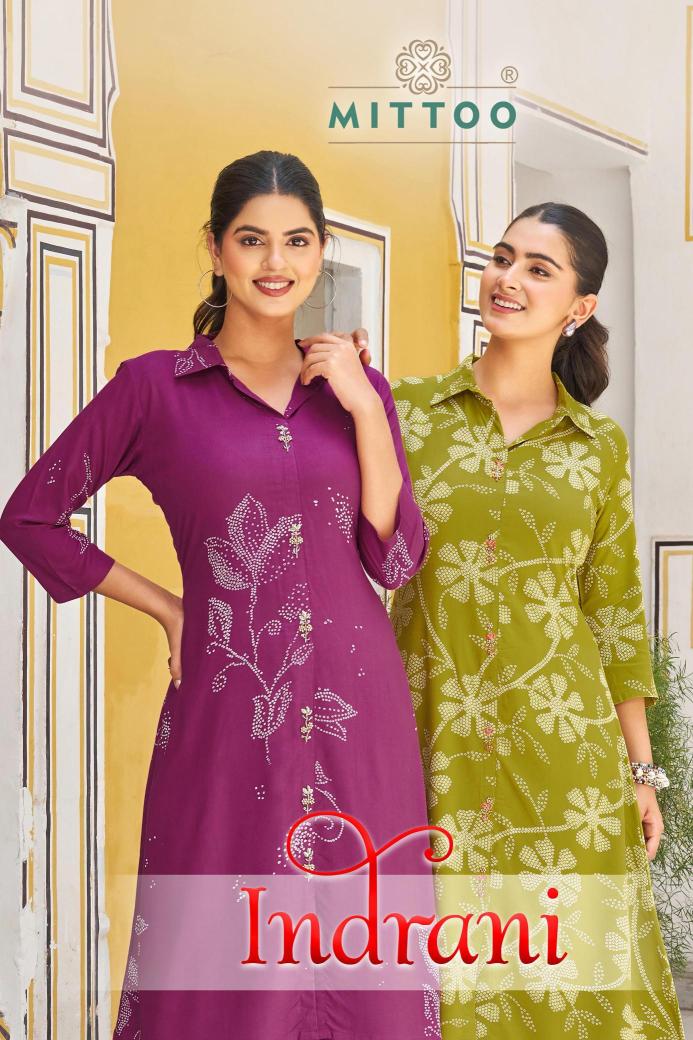 Mittoo indrani Kurti wholesale manufacturers in India