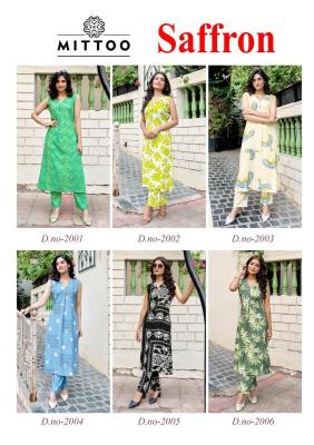 Mittoo saffron Kurti manufacturers in India