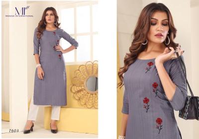 Moksh International diva vol 1 Ladies kurti wholesalers