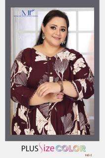 Moksh International plus size color vol 1 Wholesale Kurti Supplier