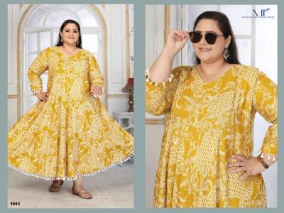 Moksh International plus size color vol- 2 Kurti suppliers in Delhi