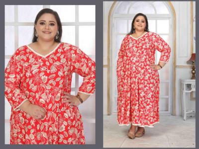 Moksh International plus size color vol- 2 Kurti suppliers in Delhi