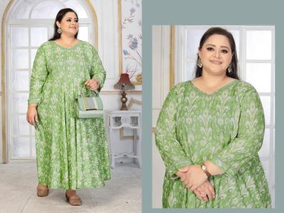 Moksh International plus size color vol- 2 Kurti suppliers in Delhi
