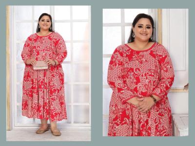 Moksh International plus size color vol- 2 Kurti suppliers in Delhi