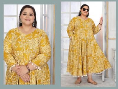 Moksh International plus size color vol- 2 Kurti suppliers in Delhi