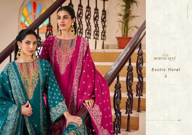 Mumtaz arts alina Wholesale dress materials in Mumbai