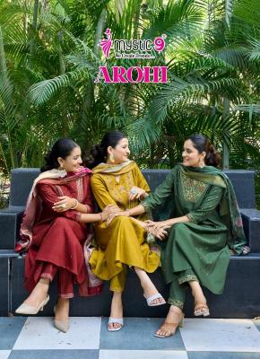 Mystic9 arohi vol 1 Ladies Kurti manufacturers in ahemdabad
