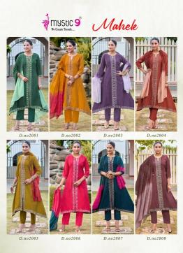 Mystic9 mahek vol 2 Kurti manufacturer in India