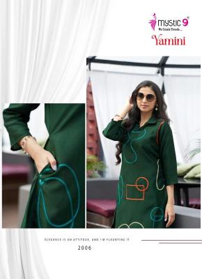 Mystic9 yamini vol 2 Designer kurtis in Hyderabad