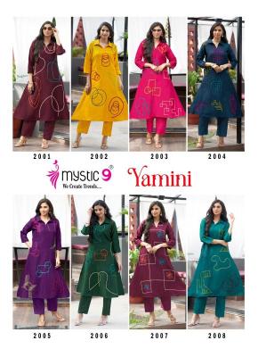 Mystic9 yamini vol 2 Designer kurtis in Hyderabad