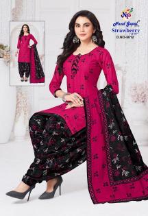 Ng strawberry vol-5 Cotton dress materials in Kolkata