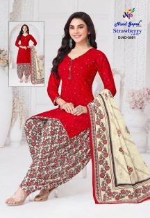 Ng strawberry vol-5 Cotton dress materials in Kolkata