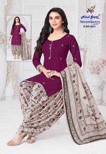 Ng strawberry vol-5 Cotton dress materials in Kolkata
