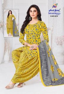 Ng strawberry vol-5 Cotton dress materials in Kolkata