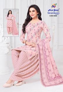 Ng strawberry vol-5 Cotton dress materials in Kolkata