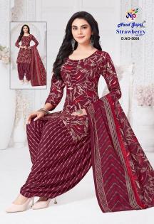 Ng strawberry vol-5 Cotton dress materials in Kolkata