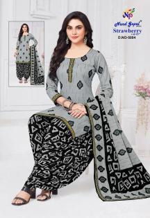 Ng strawberry vol-5 Cotton dress materials in Kolkata