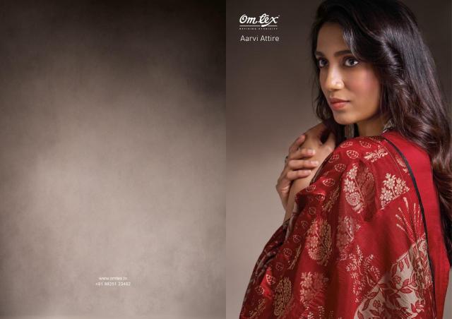Omtex aarvi attire Wholesale crepe dress material suppliers in India