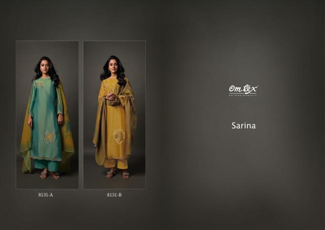 Omtex sarina Designer dress materials wholesale