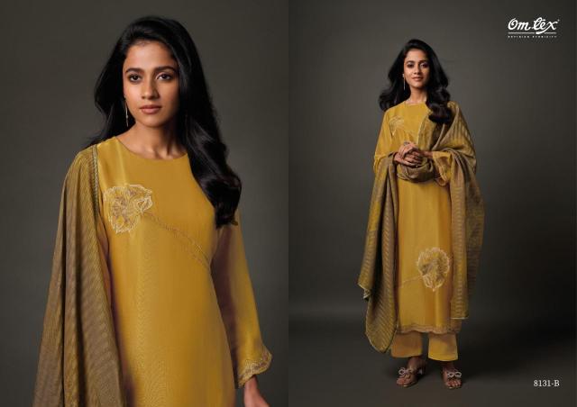 Omtex sarina Designer dress materials wholesale