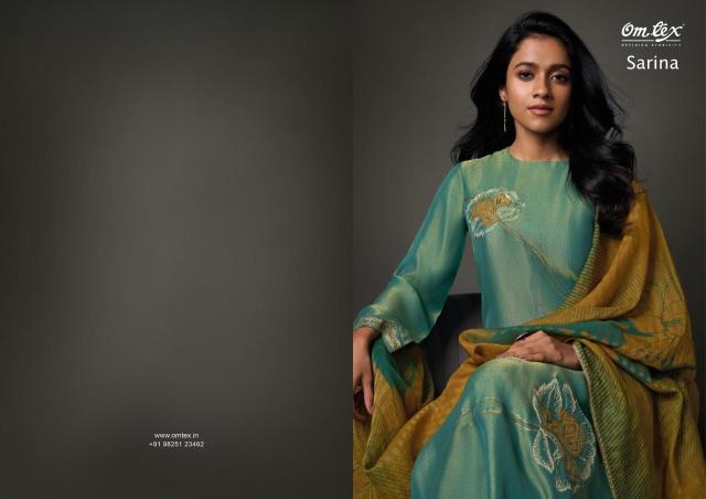 Omtex sarina Designer dress materials wholesale