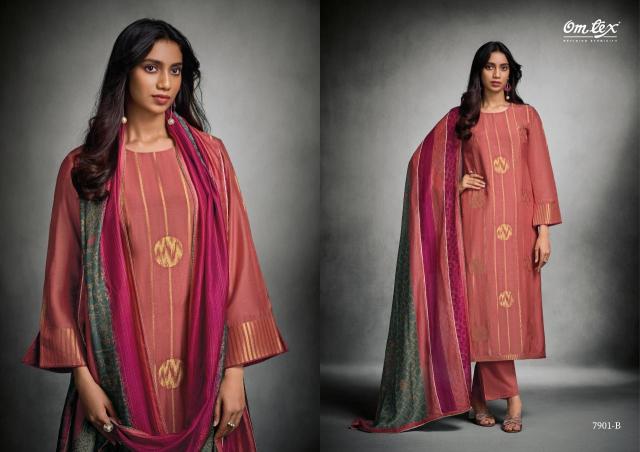 Omtex tisha Party wear dress materials wholesale in hydrabad