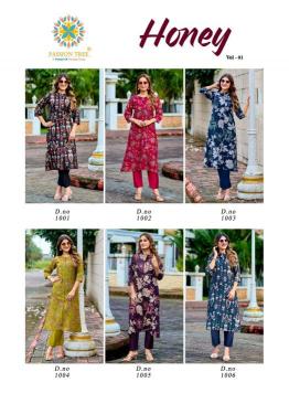 Passion tree honey vol 1 Designer Kurti manufacturers