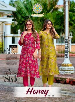Passion tree honey vol 1 Designer Kurti manufacturers