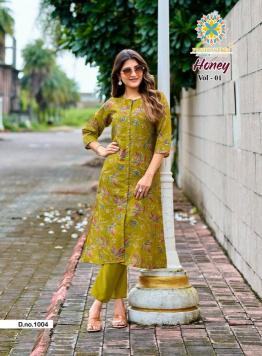 Passion tree honey vol 1 Designer Kurti manufacturers