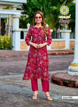 Passion tree honey vol 1 Designer Kurti manufacturers