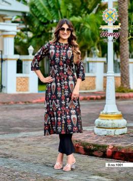 Passion tree honey vol 1 Designer Kurti manufacturers