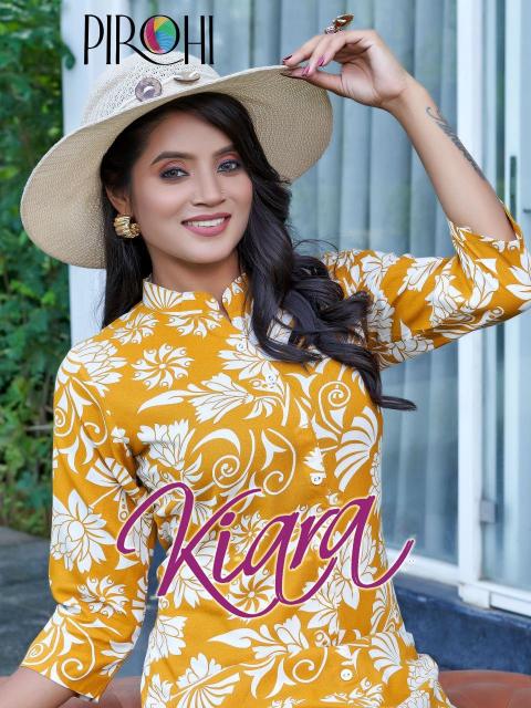 Pirohi kiara Designer Kurti Wholesaler in Surat