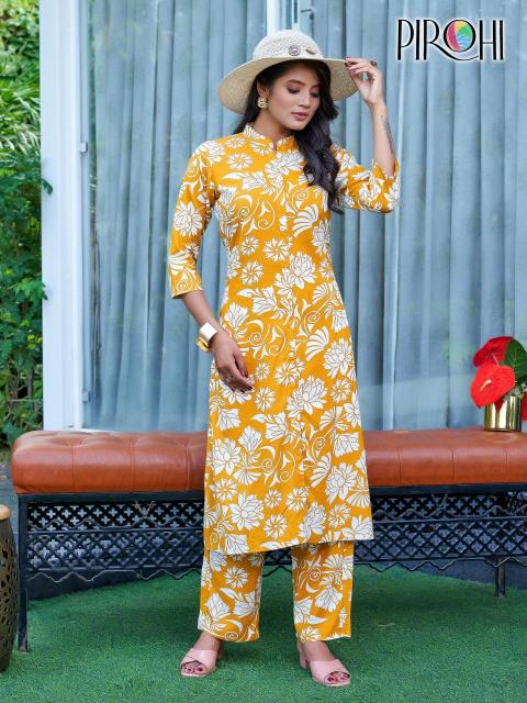 Pirohi kiara Designer Kurti Wholesaler in Surat