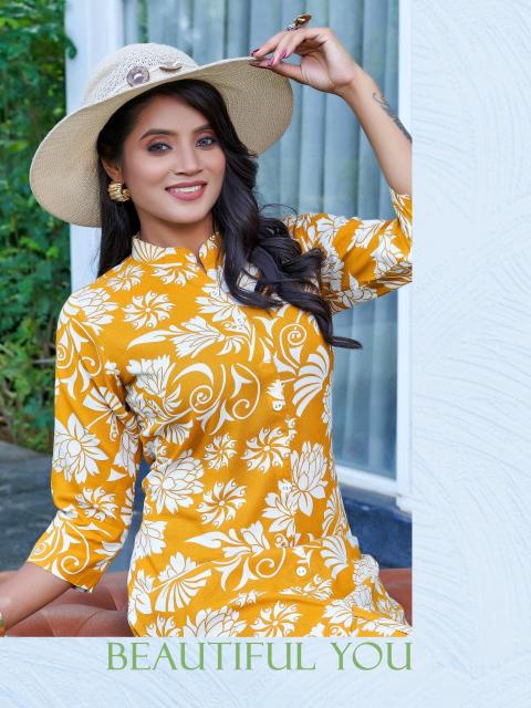 Pirohi kiara Designer Kurti Wholesaler in Surat