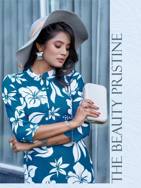 Pirohi kiara Designer Kurti Wholesaler in Surat