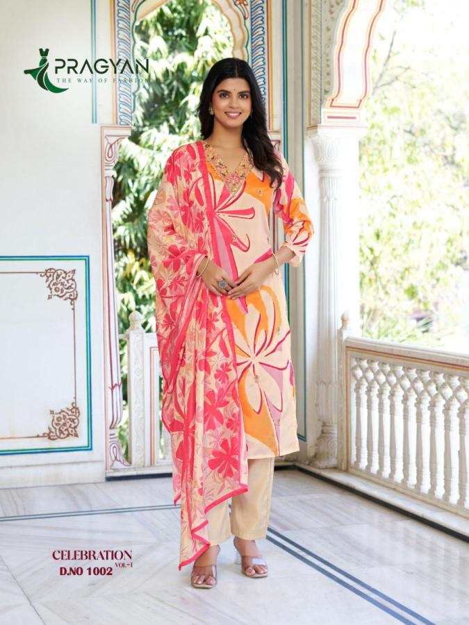 Pragyan celebration vol 1 Kurti supplier in Rajkot