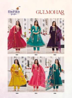 Radhika lifestyle gulmohar vol 5 Kurti wholesaler market in Kolkata